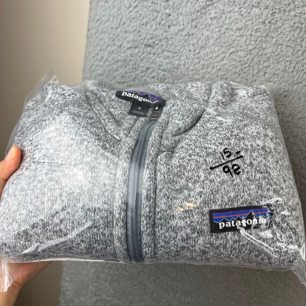 Patagonia Better Sweater Full Zip Jacket Womens Small Grey Heather Fleece - Picture 12 of 12